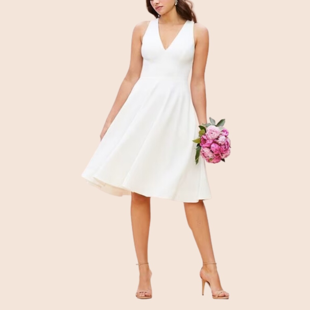 Dress the Population Catalina Dress - Off White